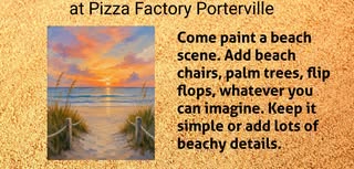 Beach Time Paint Party