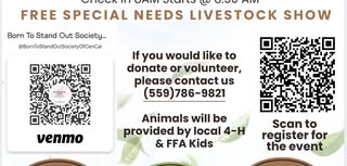 Special Needs Livestock Show