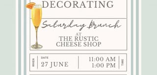 Saturday Brunch - Cake Decorating