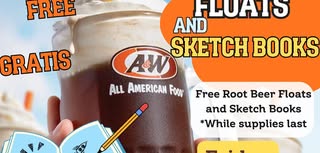 Root Beer Floats & Sketch Book - Free Event