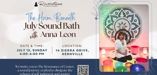 July Sound Bath: The Hum Beneath
