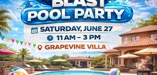 Spectrum blast pool party RSVP only
