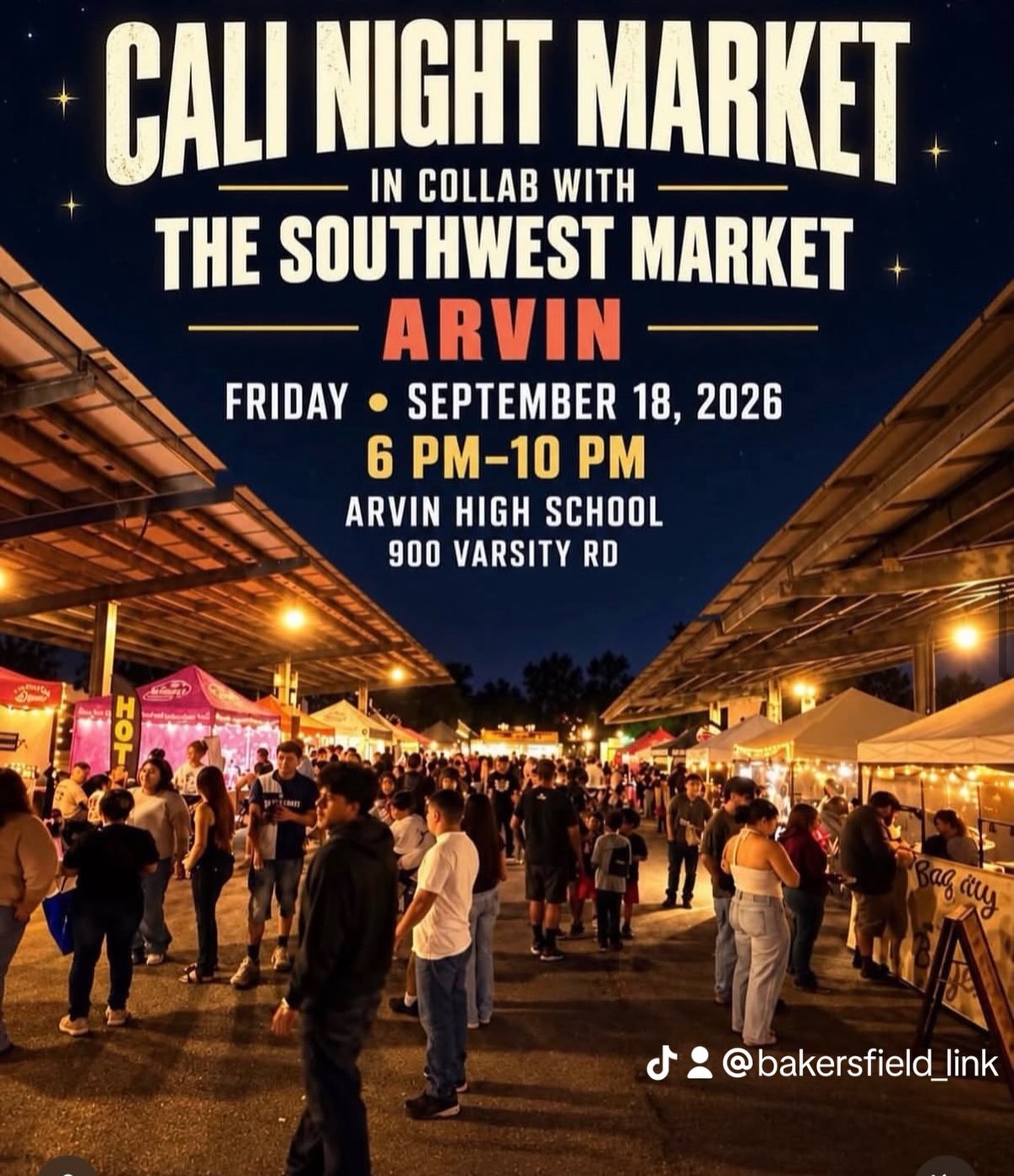 Cali Night Market in Collab with The Southwest Market Arvin