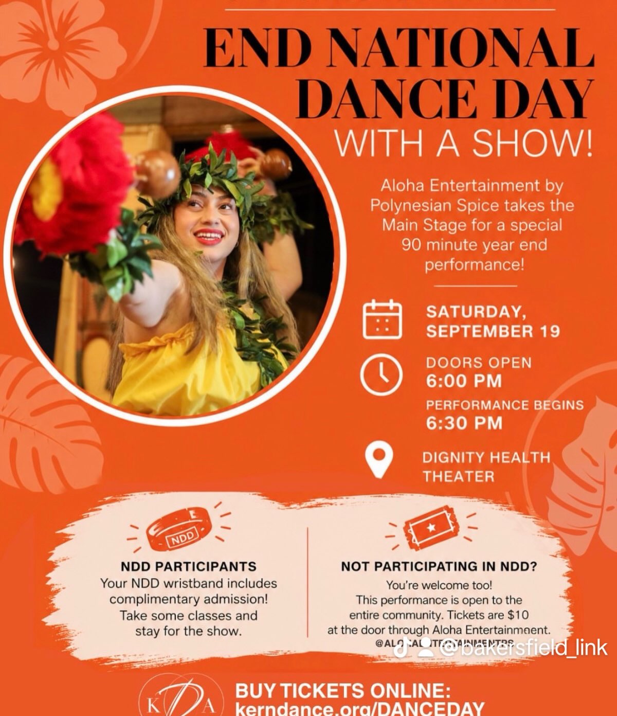 End National Dance Day with a Show