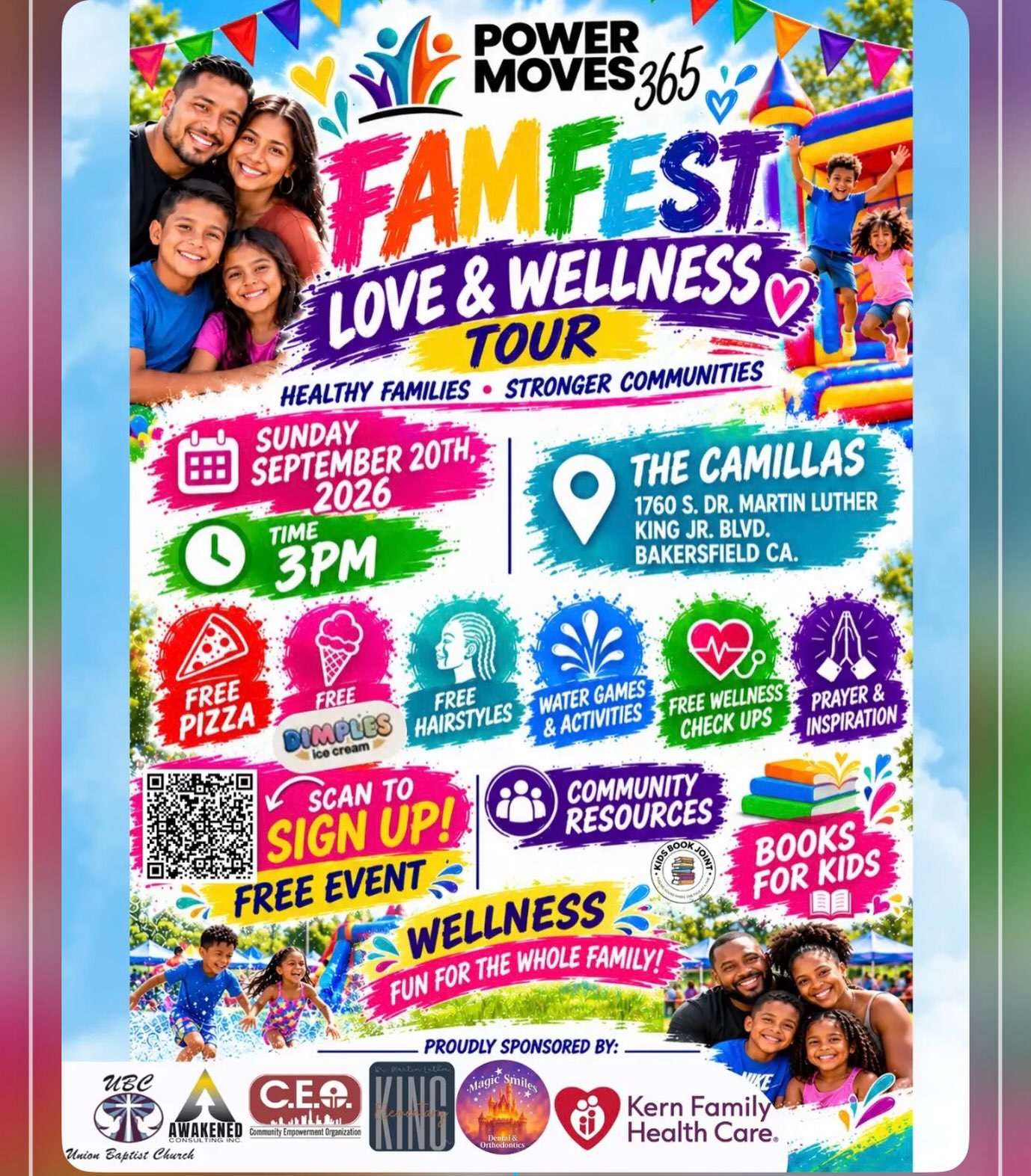 Power Moves 365 FamFest Love & Wellness Tour