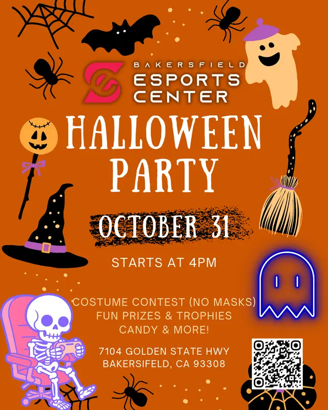 Bakersfield eSports Center 2026 Halloween Party