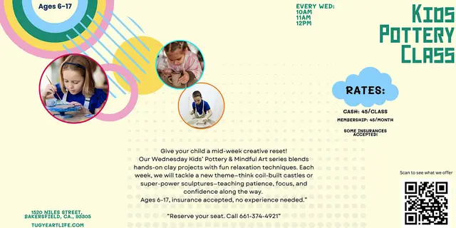 Kids Pottery Class