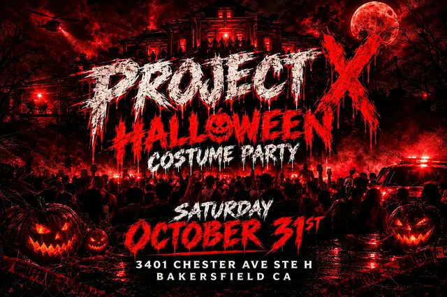 Project X Halloween Costume Party @ Ay Mi Pa Bakersfield 18+