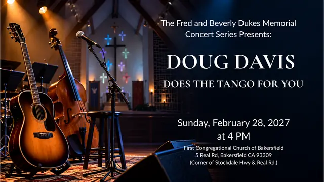 Free Jazz & Tango Concert: Doug Davis