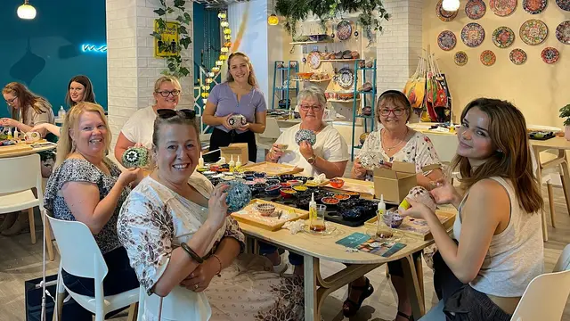 Mosaic Art Classes Visalia: Turkish Lamp Workshop