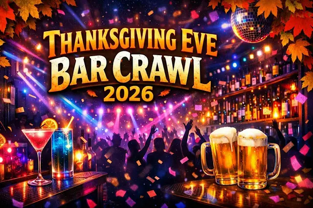 Bakersfield Official Thanksgiving Eve Bar Crawl 2026