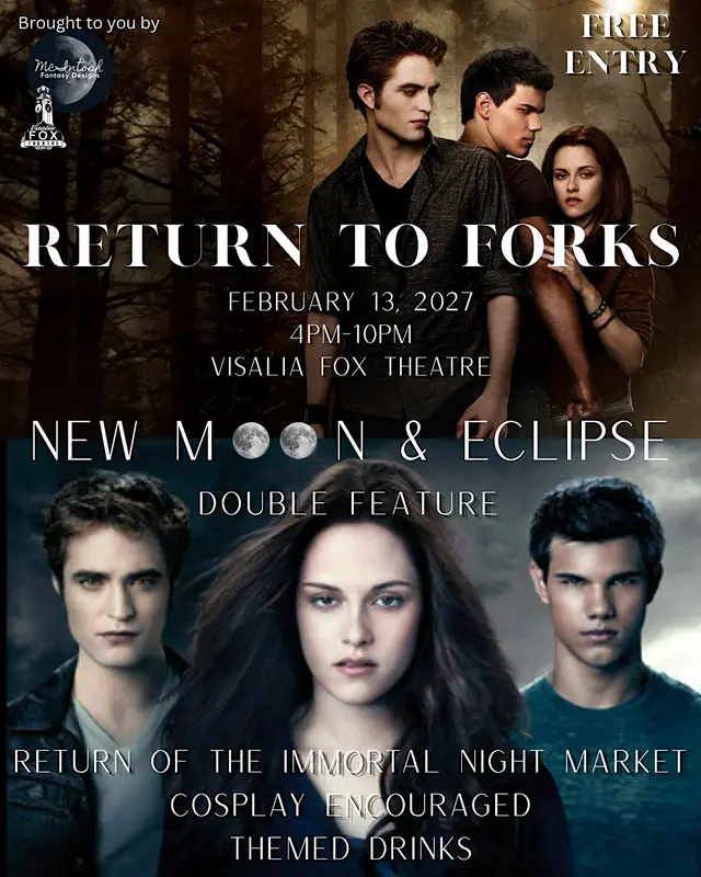 Return to Forks - Twilight Saga FREE Event