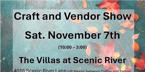 Craft and Vendor Show