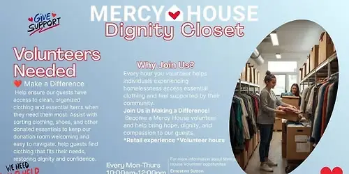 Mercy House Dignity Closet