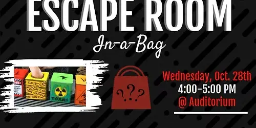 Escape Room-in-a-Bag