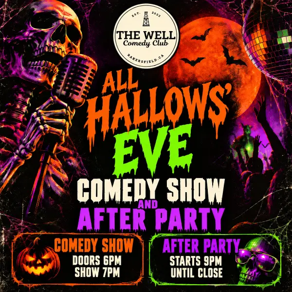 All Hallows’ Eve Comedy Show & After Party