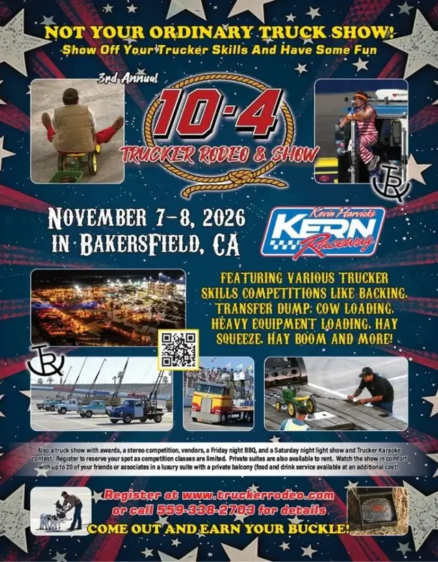 3rd Annual 10-4 Magazine Trucker Rodeo & Show