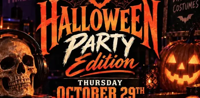 Halloween Party Music Bingo Night
