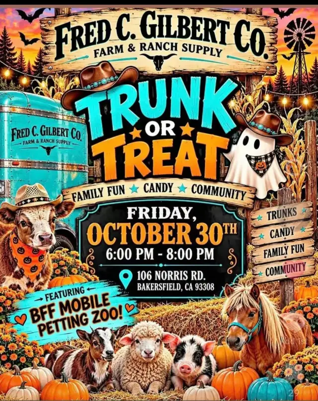 Trunk or Treat at Fred C. Gilbert Co.