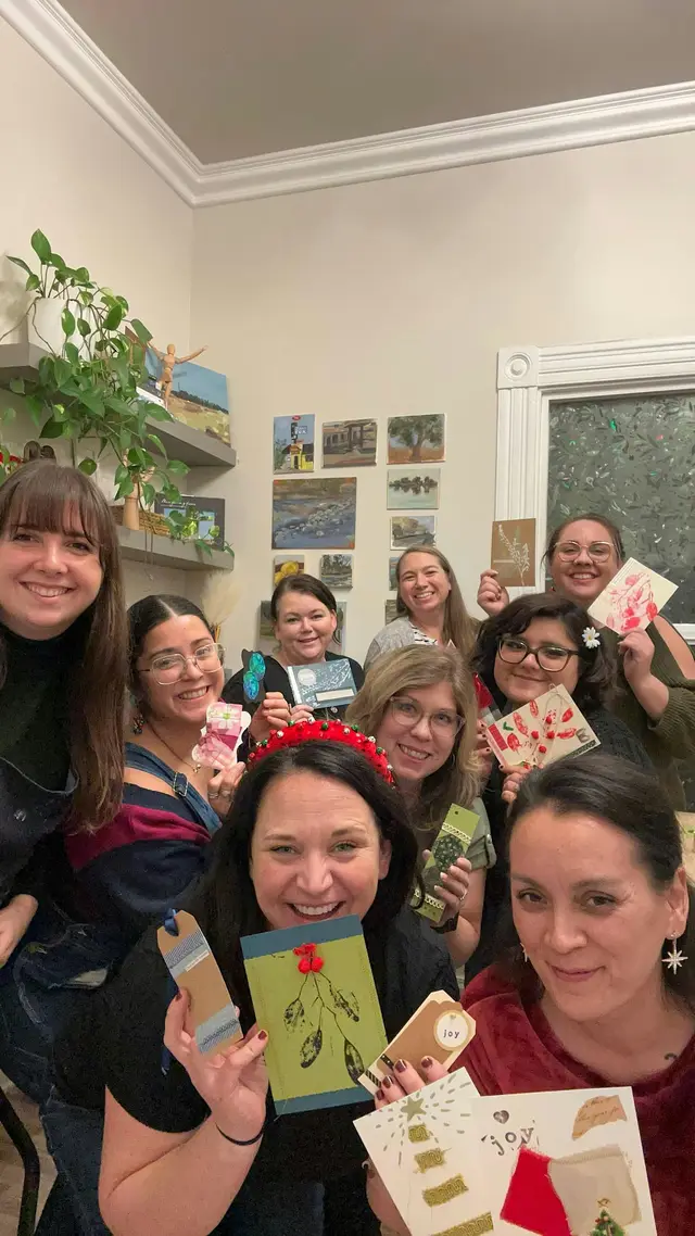 Three Door Holiday: A Card and Tag Making Workshop
