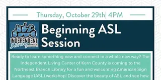 Beginning ASL with ILCKC Deaf and Hard of Hearing Services