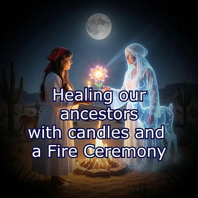 Workshop: Healing Our Ancestors with Candles and a Fire Ceremony