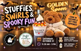 Golden Spoon Halloween Event - Stuffies, Swirls & Spooky Fun!