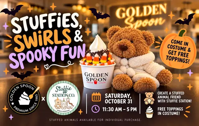 Golden Spoon Halloween Event - Stuffies, Swirls & Spooky Fun!