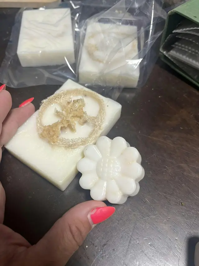 Cold Process Soap Making 101: Basics with locally grown loofahs