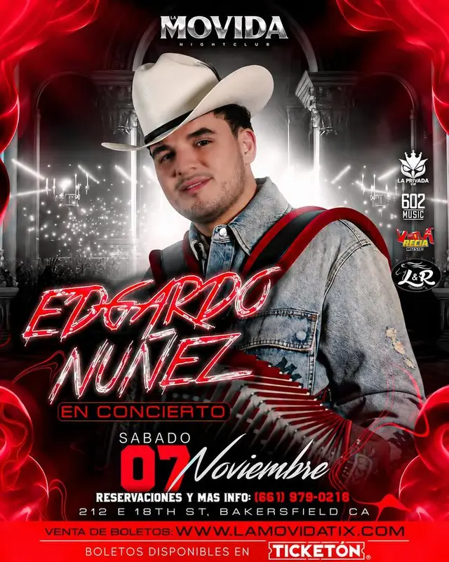 La Movida: Edgardo Nunez En Concierto