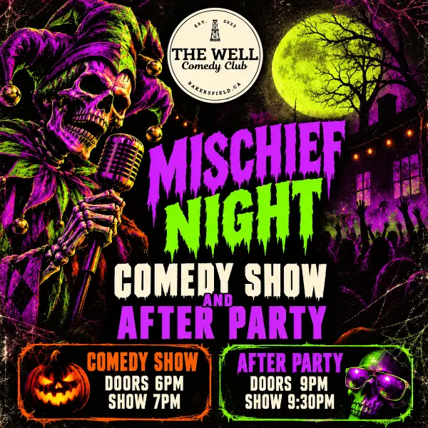 Mischief Night Comedy Show & After Party