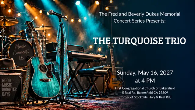 Free Concert: The Turquoise Trio — Season Finale!